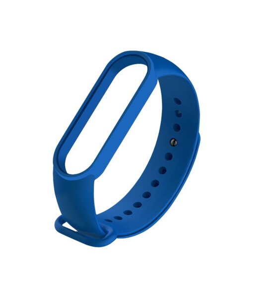 Ремешок Mi Smart Band 5/6 VSP силиконовый blue