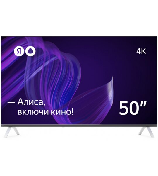 Телевизор жидкокристаллический Yandex 50" с Алисой YNDX-00072