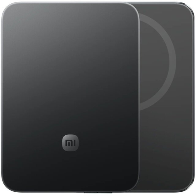 Внешний АКБ 5000mAh 15W Xiaomi UltraThin Magnetic Power Bank графит