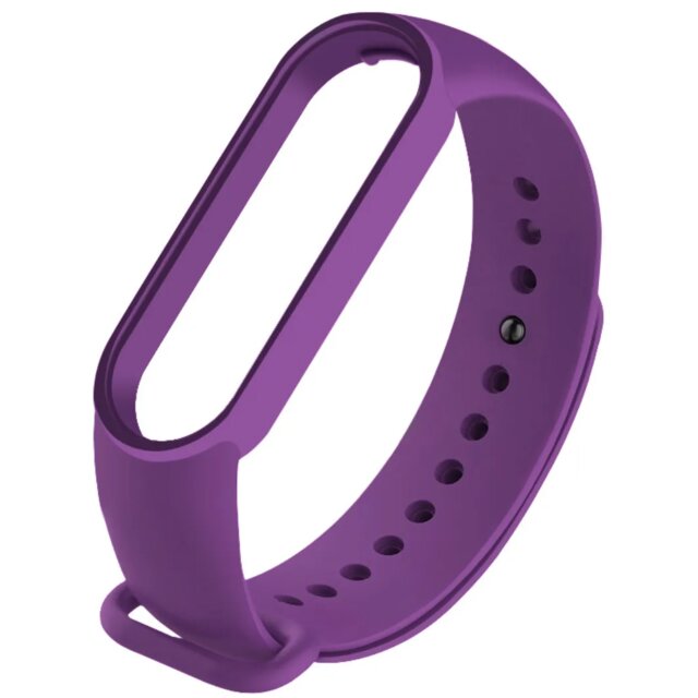 Ремешок Mi Smart Band 5/6 VSP силиконовый violet