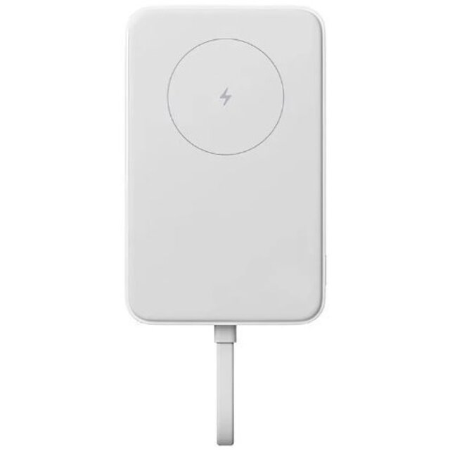 Внешний АКБ 10000mAh 33W Xiaomi Magnetic Power Bank (встроенный кабель) белый
